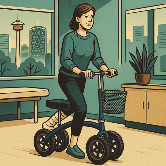 Complete Guide to Knee Scooter Rental in Calgary: Costs, Insurance & Delivery