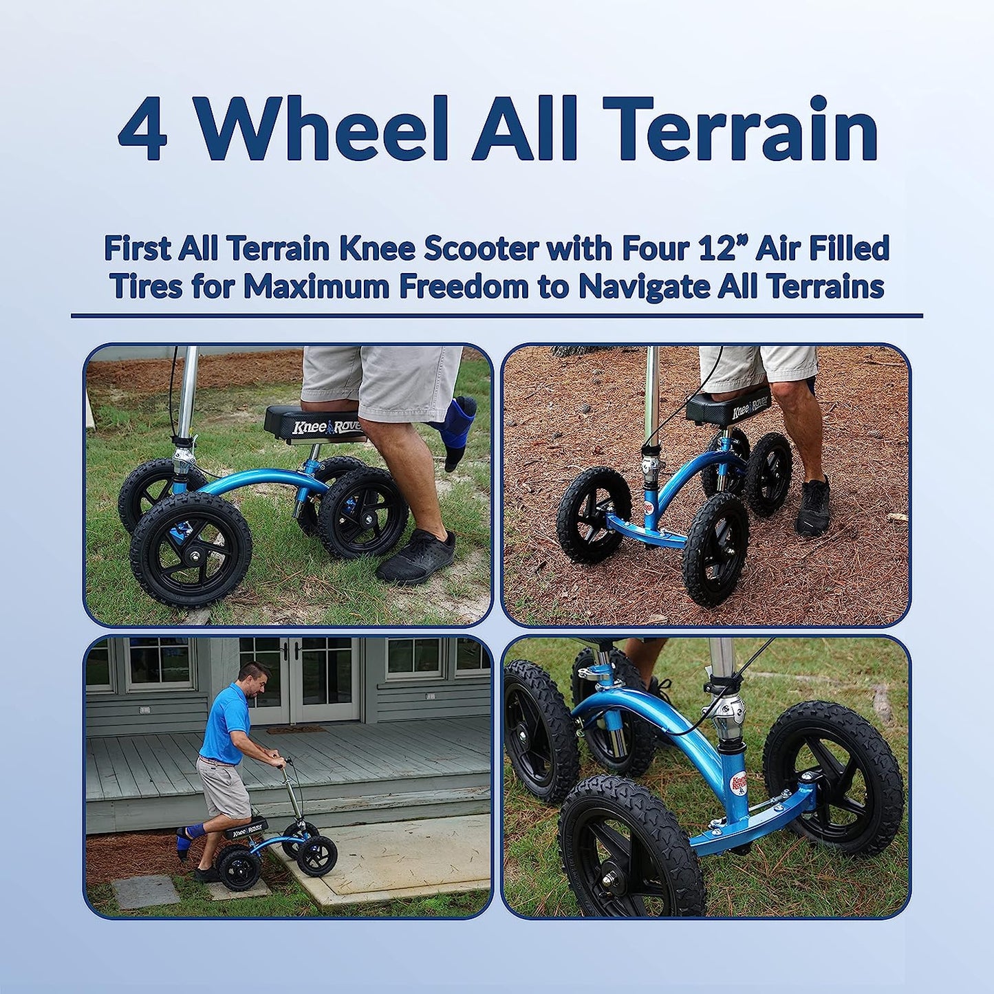 KneeRover Quad All Terrain Scooter